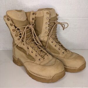 DANNER 26016 Desert TFX Rough Out Tan GTX Combat Tactical Boots Men's 8 Military